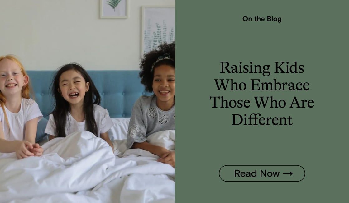 Raising Kids Who Embrace Those Who Are Different
