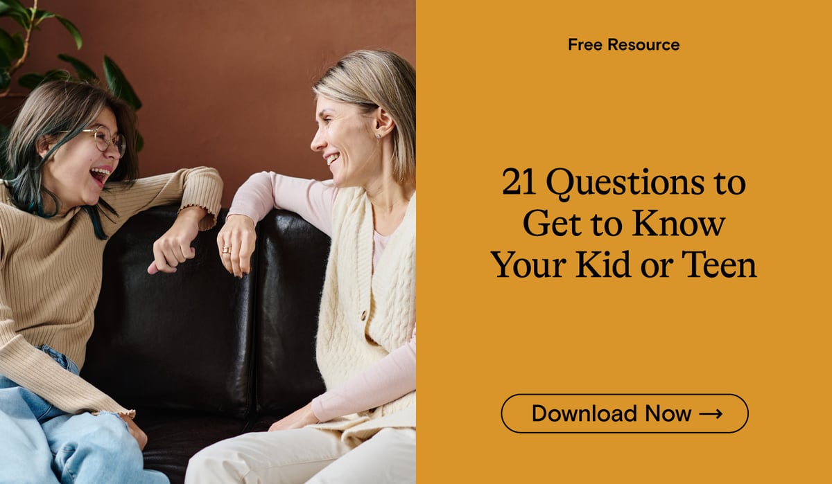 21 Questions to Get to Know Your Kid or Teen