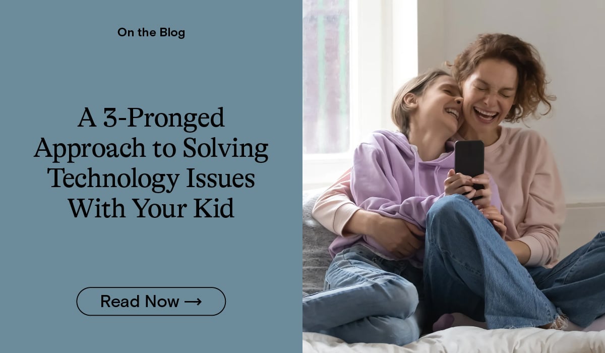 A 3-Pronged Approach to Solving Technology Issues with Your Kid