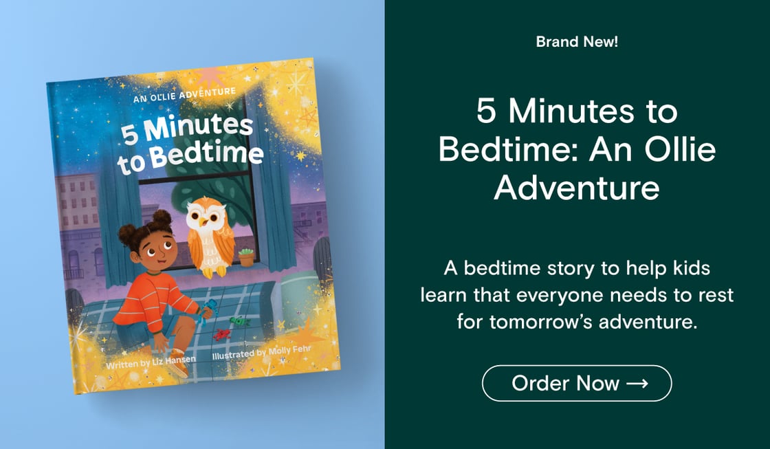 New Ollie Adventure Book: 5 Minutes to Bedtime